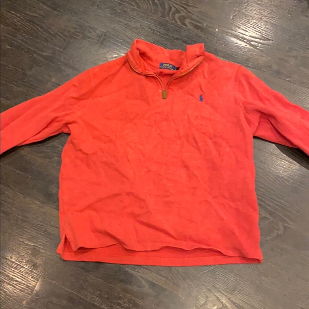 Polo Ralph Lauren Red Quarter Zip